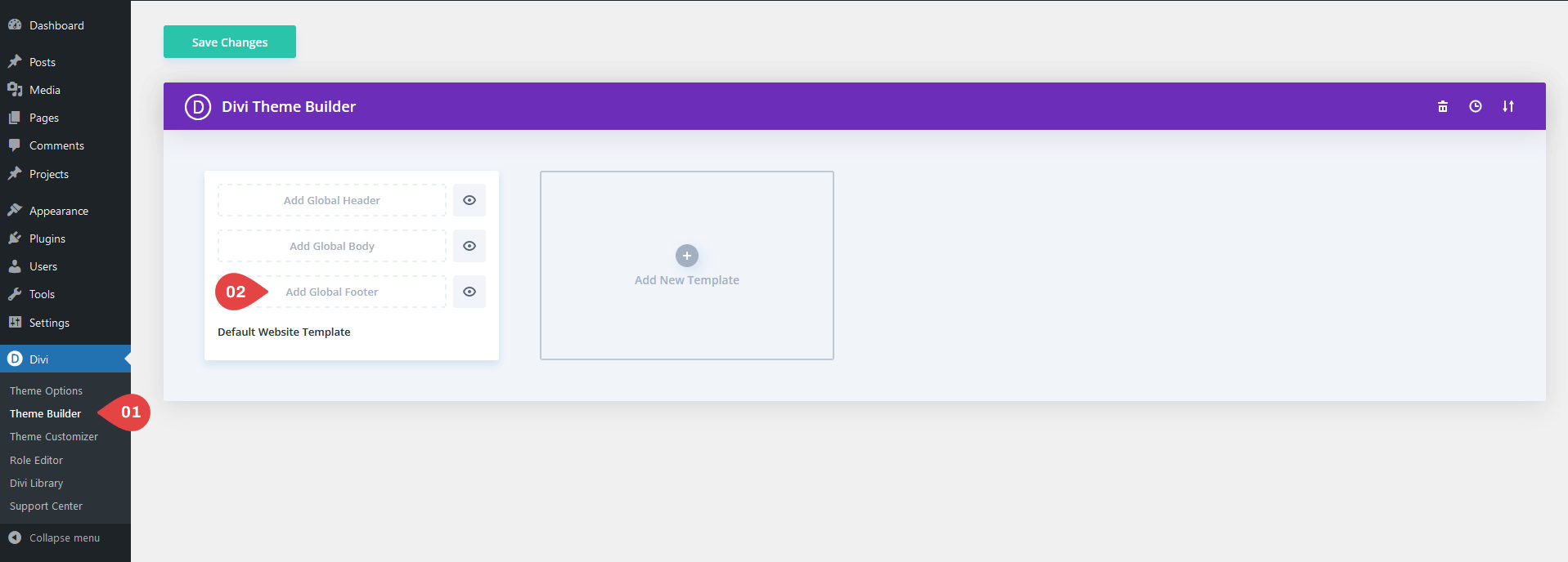 theme builder process step-3 theme builder process step-3